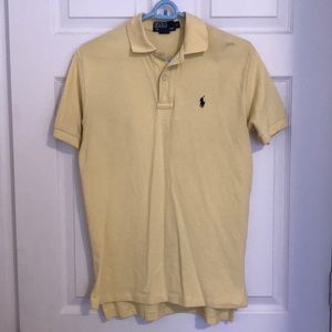 Polo Ralph Lauren yellow polo shirt